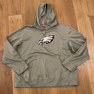 Eagles Pink Ribbon Hoodie - XXL